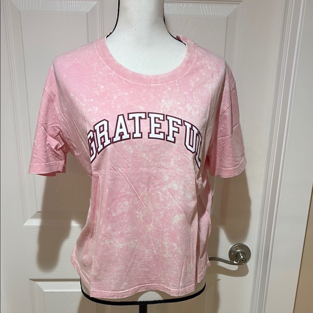 Pink Grateful T-Shirt